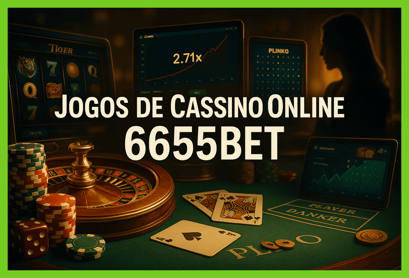 Jogos de cassino online inovadores e emocionantes na 6655BET