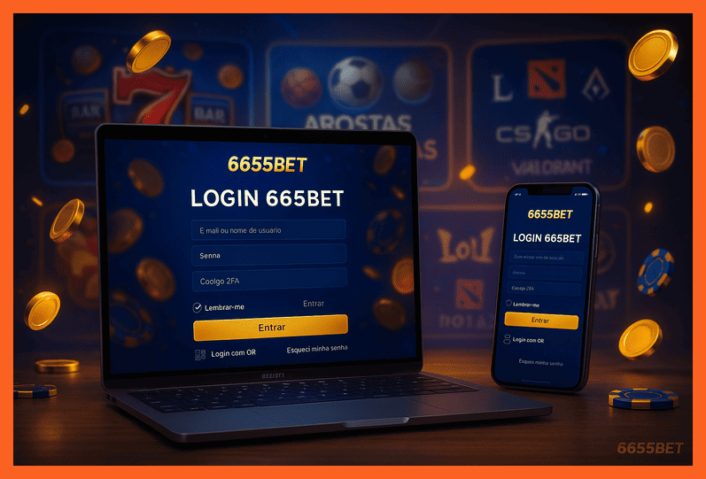 Criar uma nova Conta no plataforma 6655BET